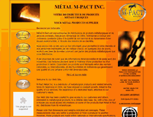 Tablet Screenshot of metalmpact.com